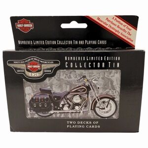 Harley-Davidson Limited Edition Collector Tin w/ Playing Cards NEW 🇺🇸